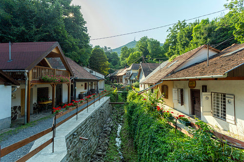 Wine cellars in Zsólyomka valley