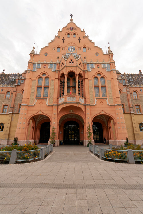 Secession style Town Hall in Kecskemet