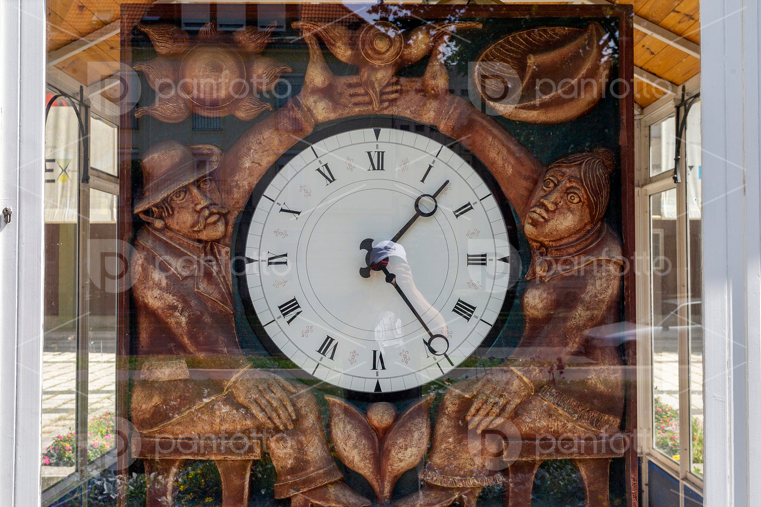Clock tower in Zalaegerszeg