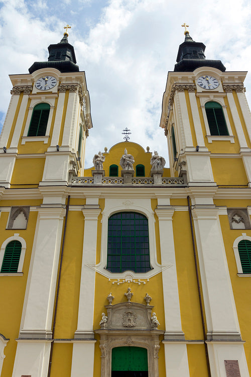 St. Stephen Cathedral in Szekesfehervar, Hungary