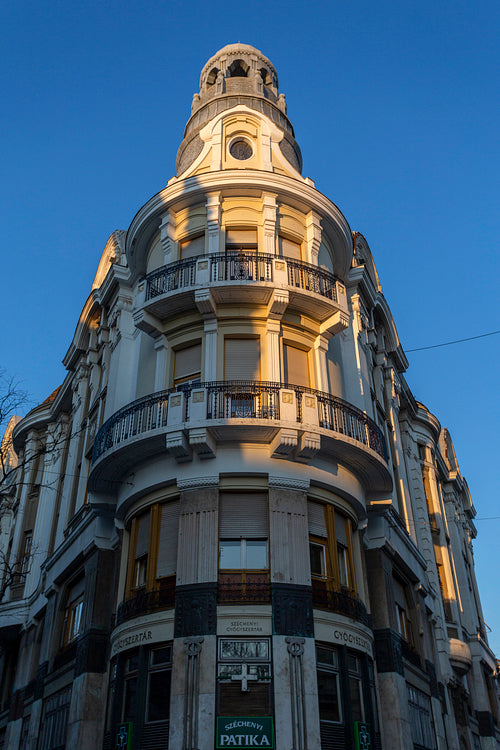 The so called Vasalóház (flatiron building) in Szeged