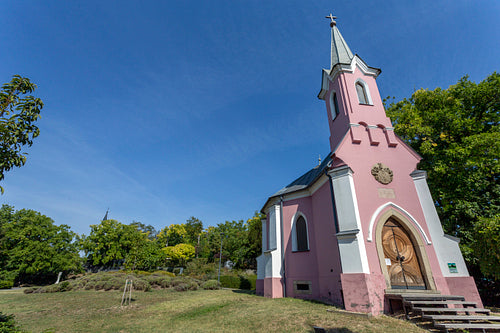 The Red chapel in Balatonboglár