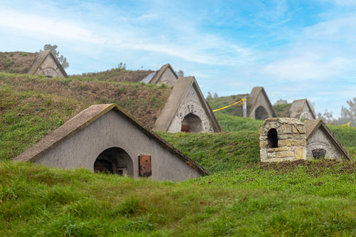 Wine cellars in Hercegkút