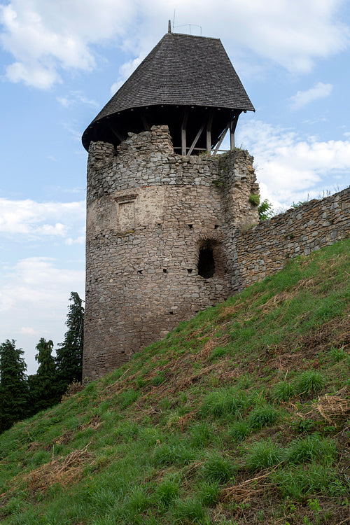 The castle of Nógrád