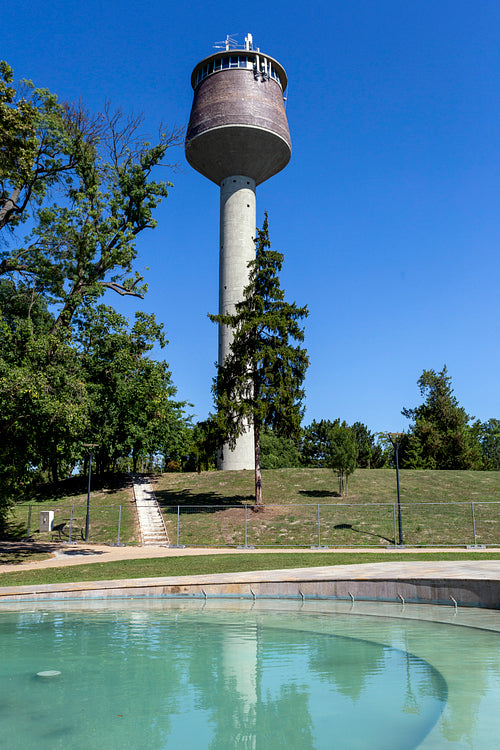 Archbishop's Garden park in Kalocsa, Hungary