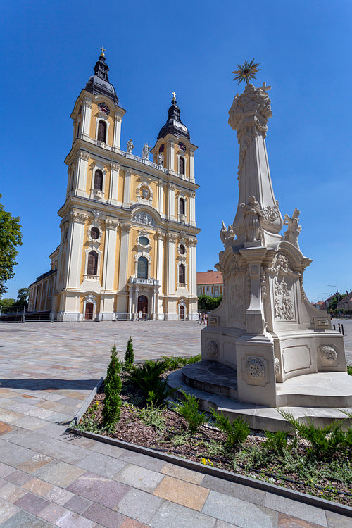 St. Mary Cathedral in Kalocsa, Hungary