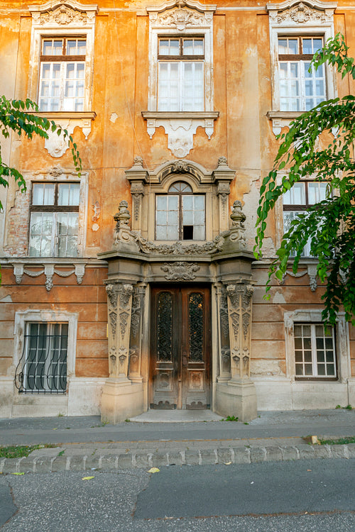 Old building in Esztergom, Hungary.
