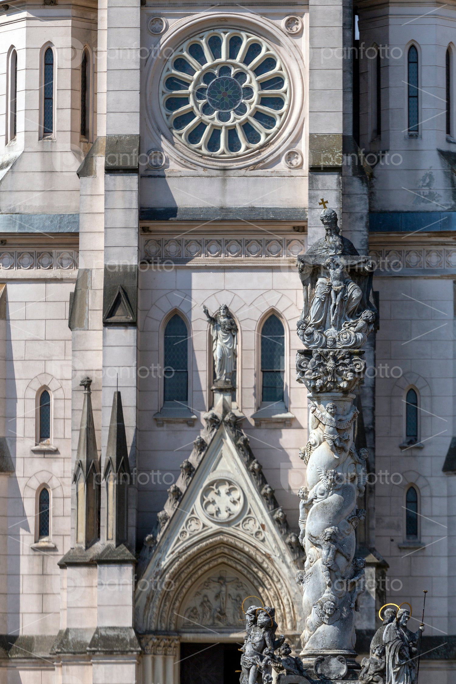 Sacred Heart Church in Koszeg, Hungary