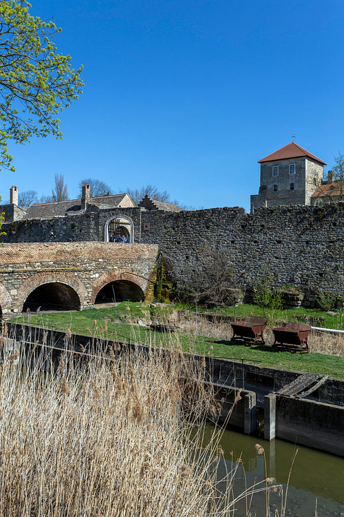 Castle of Tata on a sunny day