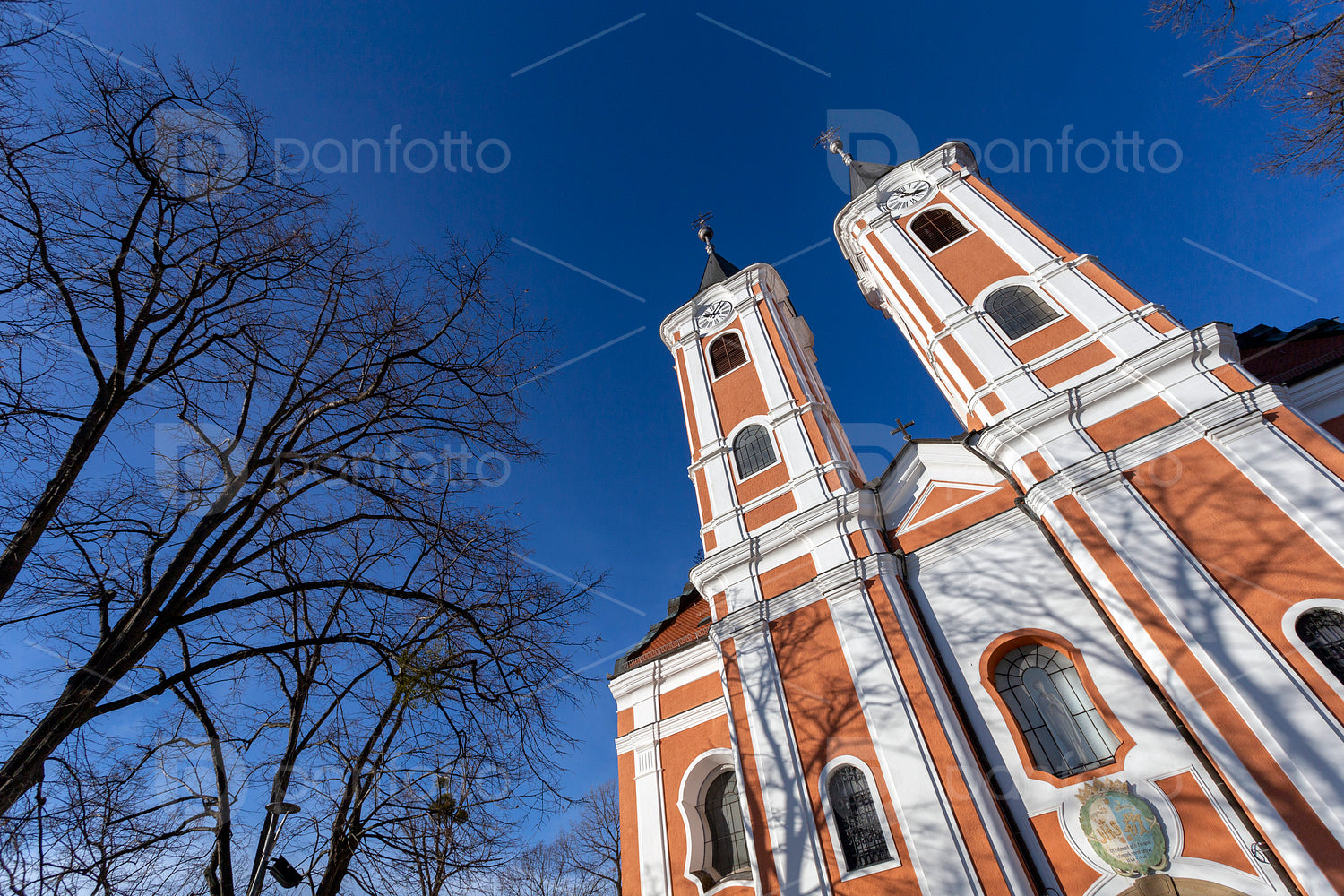 Facade of the Basilica of Mariagyud in Hungary