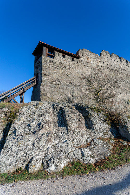 The Citadel castle of Visegrád