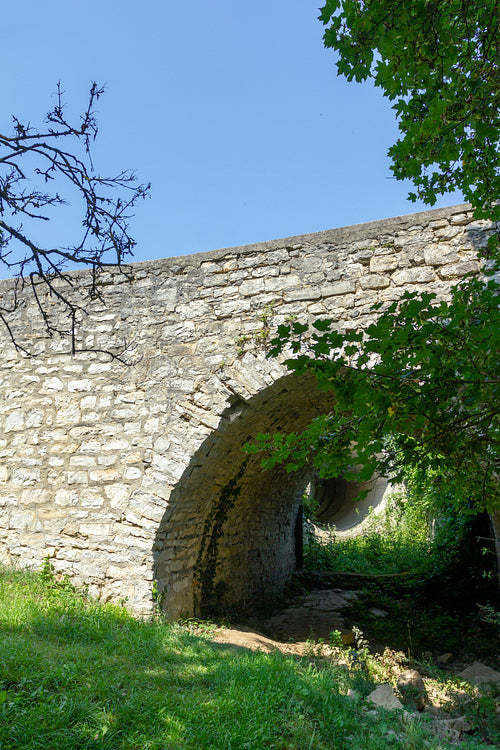 Baroque stone bridge in Dörgicse