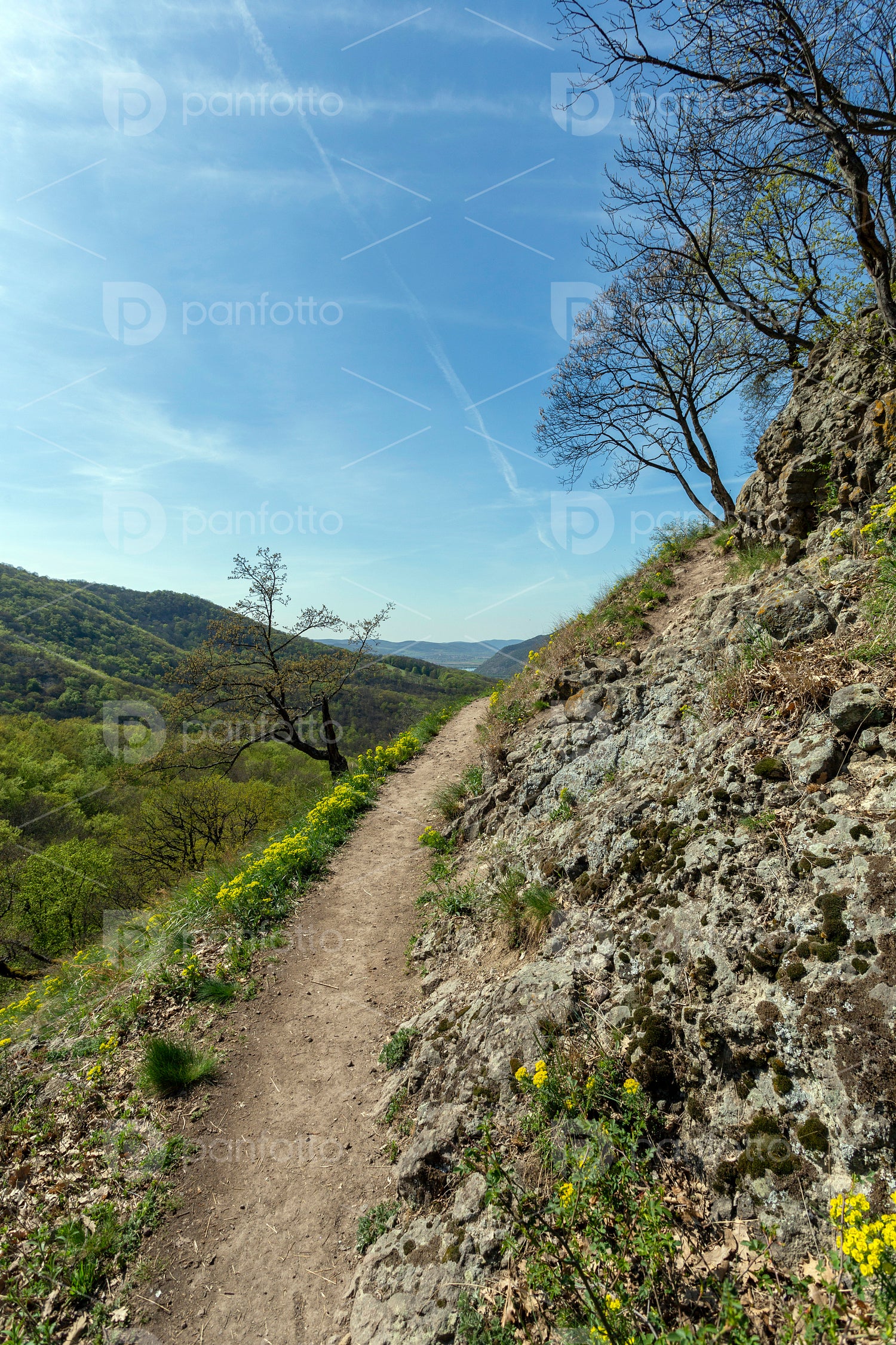 Spartacus trail in the Visegrád Mountains
