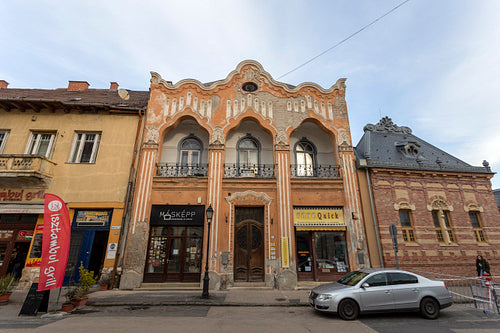Art nouveau building in Székesfehérvár