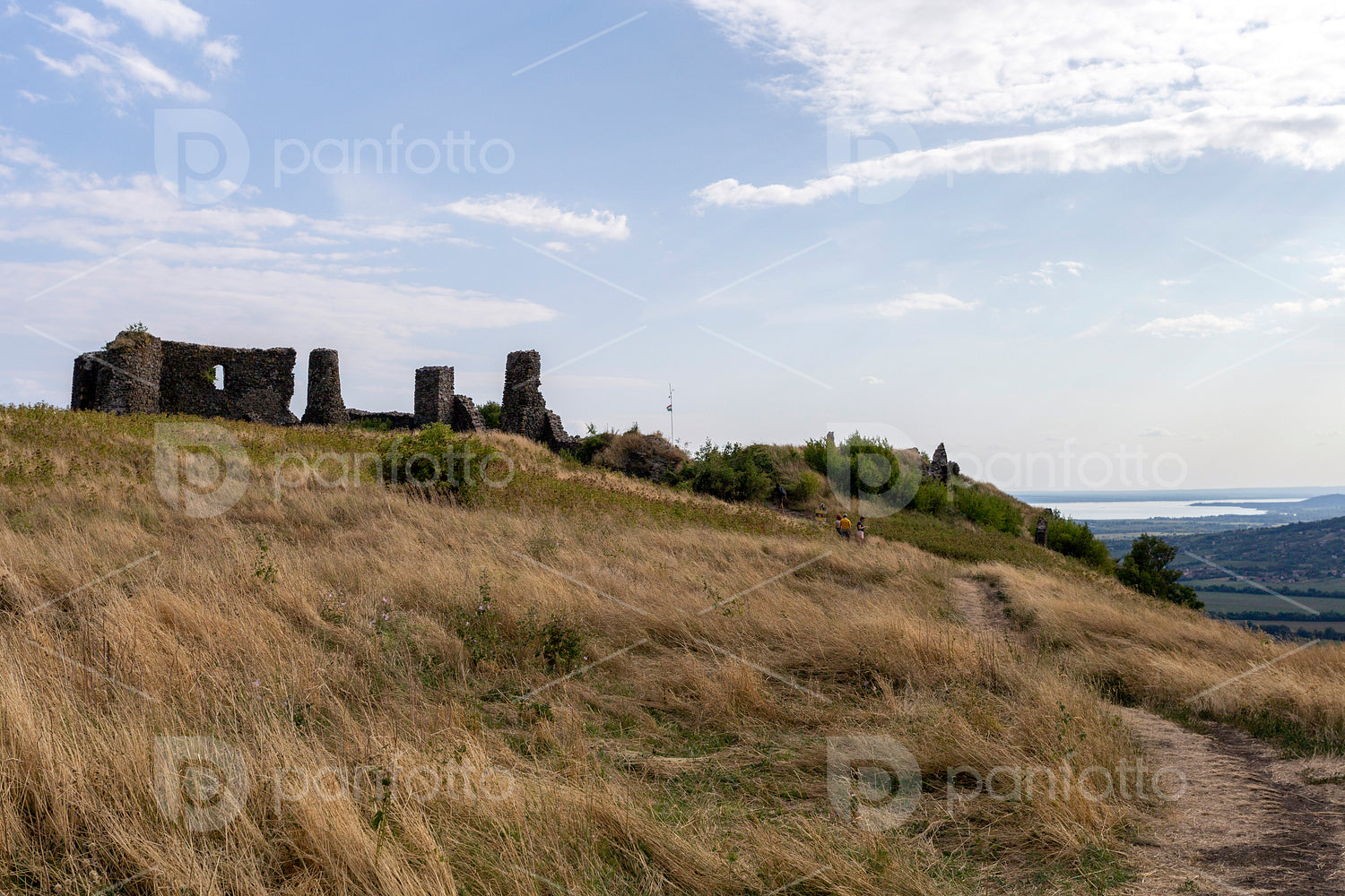 Ruins of the castle of Csobánc