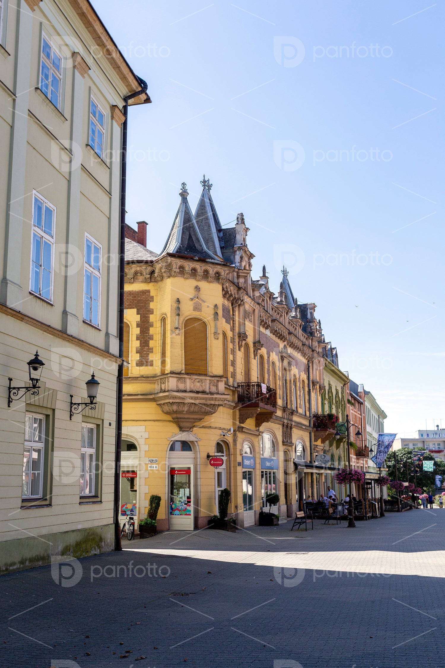 Old street in Kaposvár