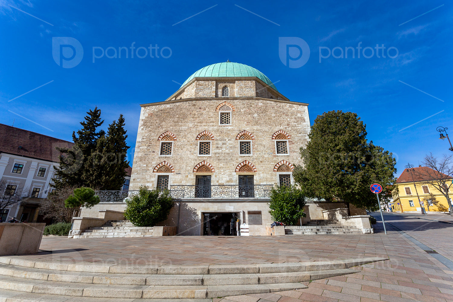 The mosque of pasha Qasim the Victorious in Pecs