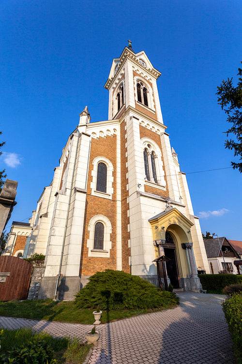 Catholic church in Banhida, Tatabanya