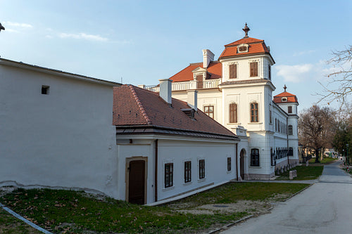 Esterhazy palace in Tata, Hungary