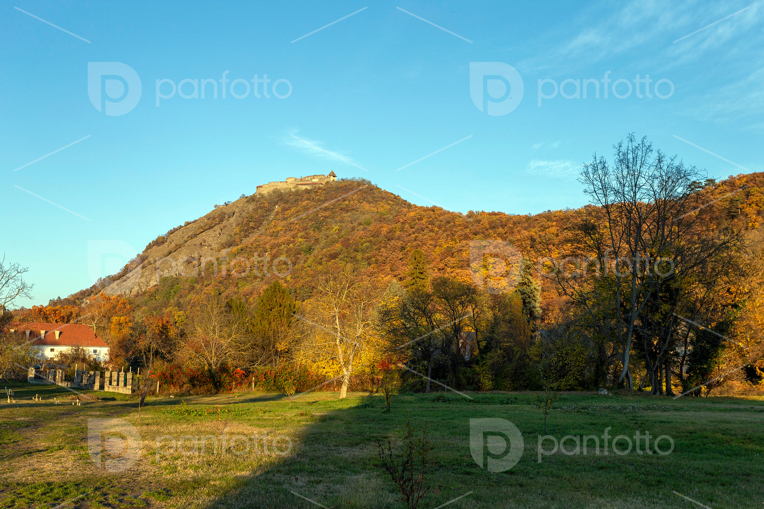 The Citadel castle of Visegrád