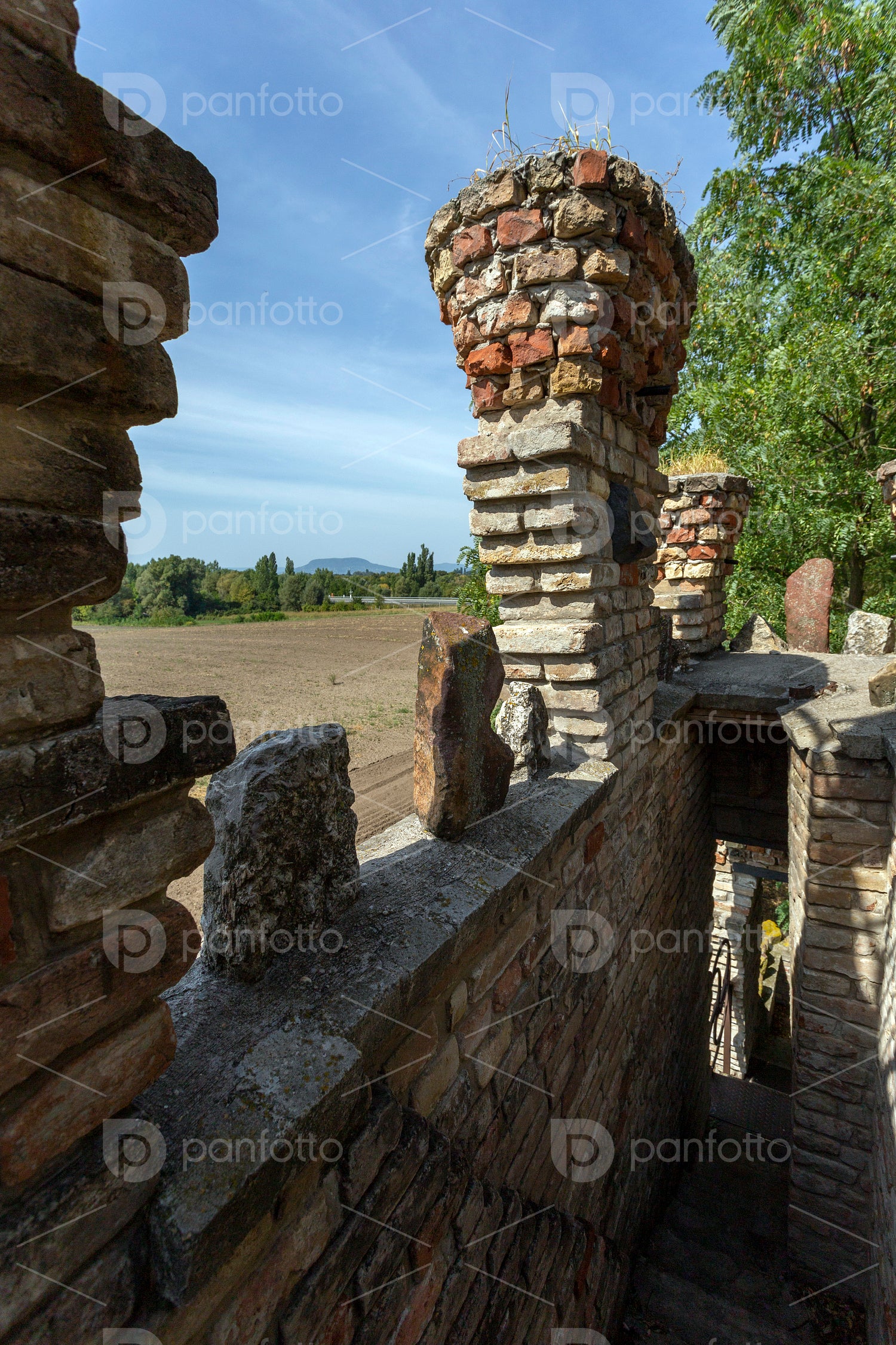 The "Brick gallery" in Balatonboglár