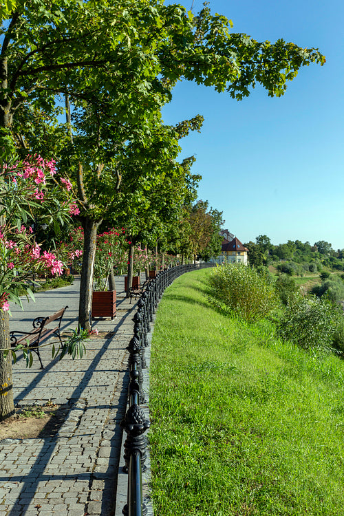 Sugovica (Danube) riverbank in Baja, Hungary