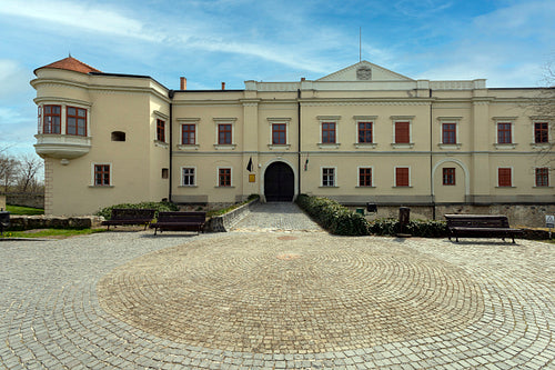 Entrance of the Castle of Sárospatak