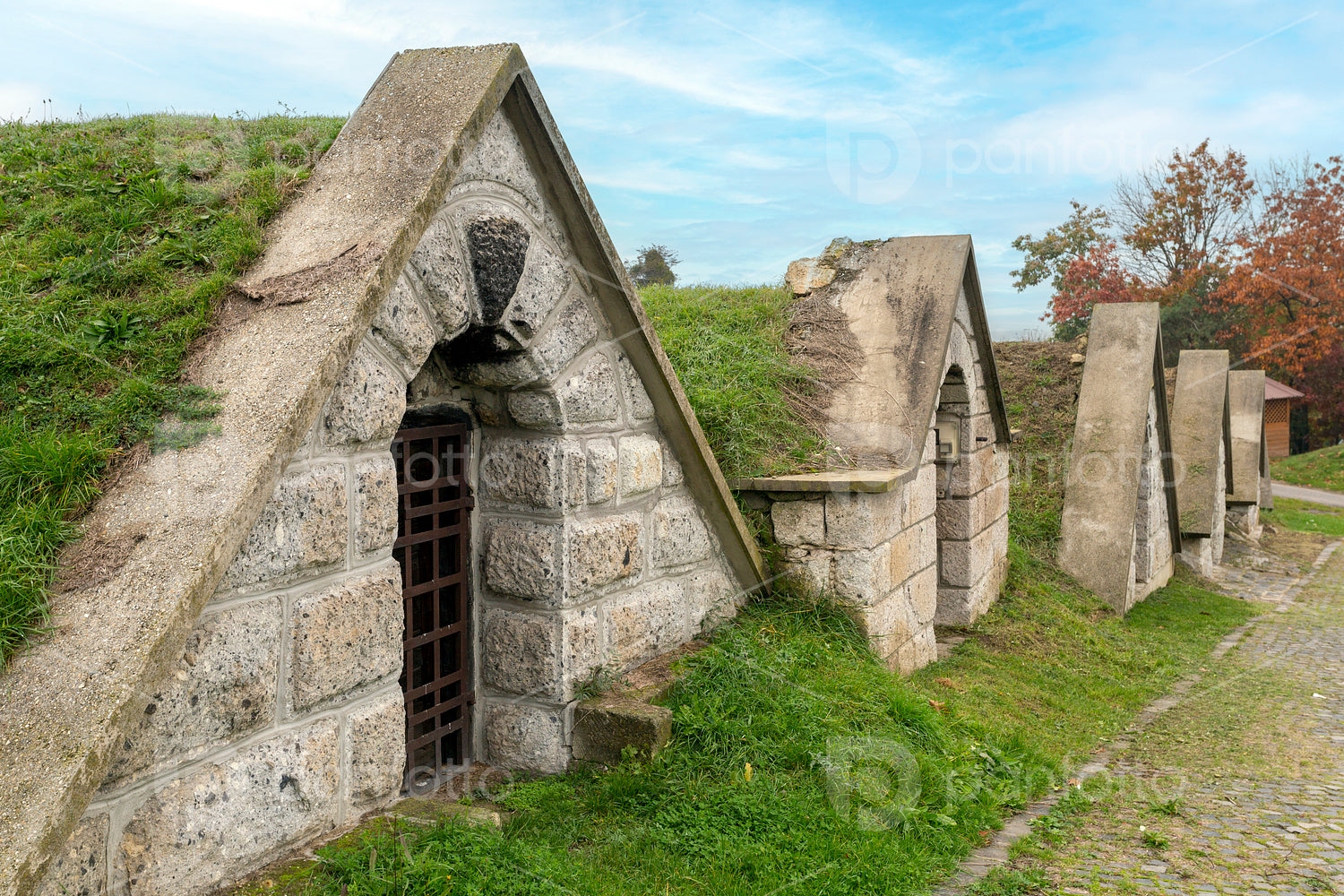 Wine cellars in Hercegkút