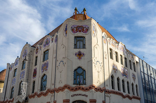 Cifrapalota building in Kecskemet, Hungary